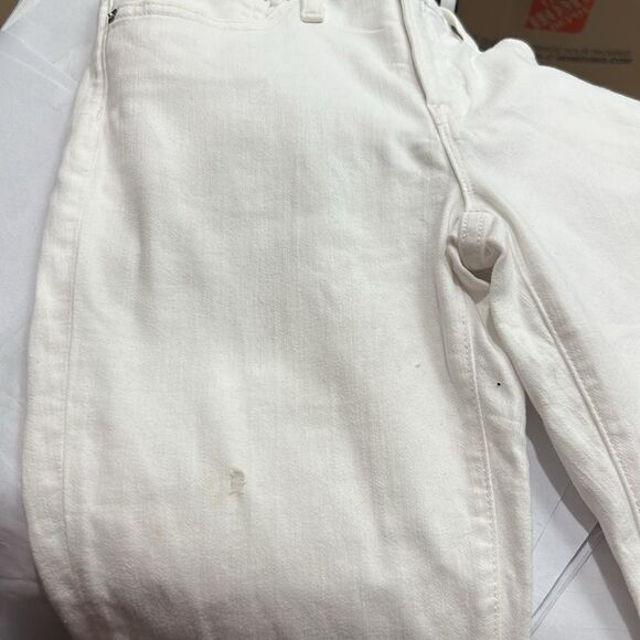 J. Crew 9" mid-rise toothpick jean in white size 28 NWT - flawed - Picture 15 of 16